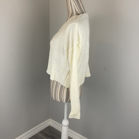 Arizona Soft Cream Knit Half Sweater - Picture 2 of 4